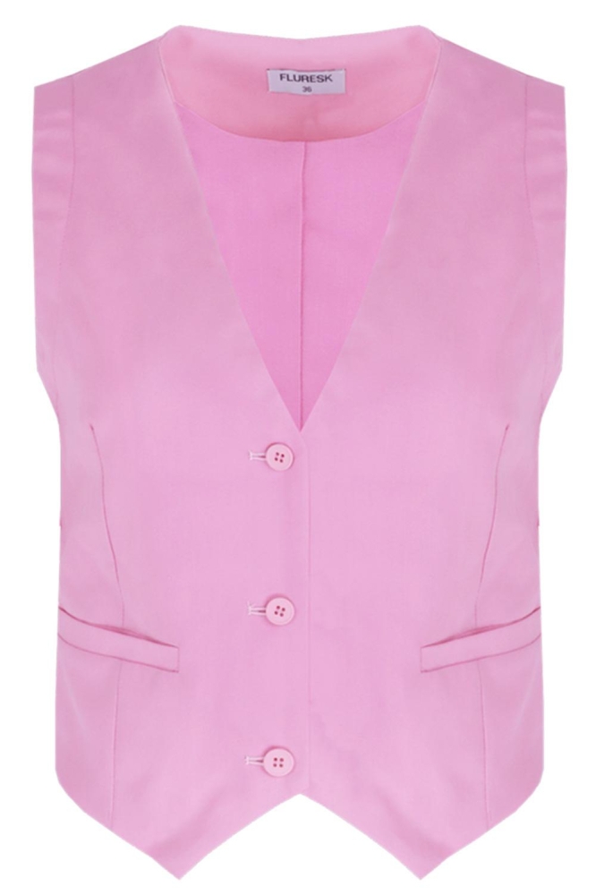 BODI GILET 25ZZF31 228 BLUSH ROSE